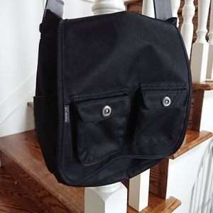 Columbia black messenger bag